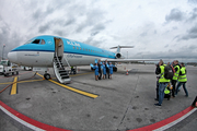 KLM Cityhopper Fokker 70 (PH-KZI) at  Luxembourg - Findel, Luxembourg