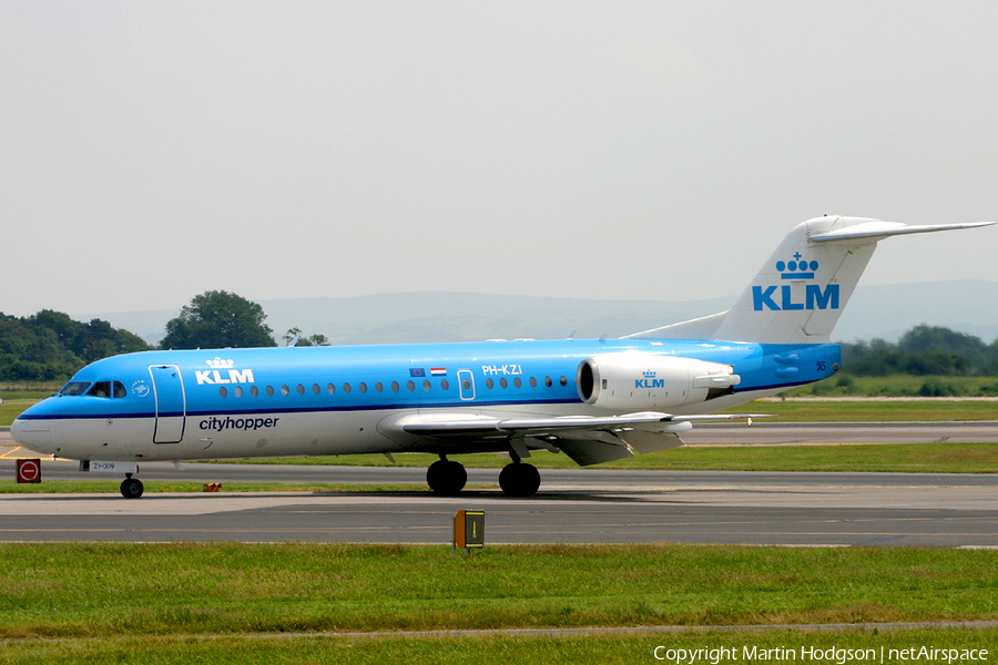 KLM Cityhopper Fokker 70 (PH-KZI) | Photo 2052