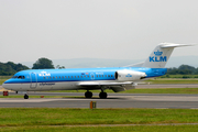 KLM Cityhopper Fokker 70 (PH-KZI) at  Manchester - International (Ringway), United Kingdom