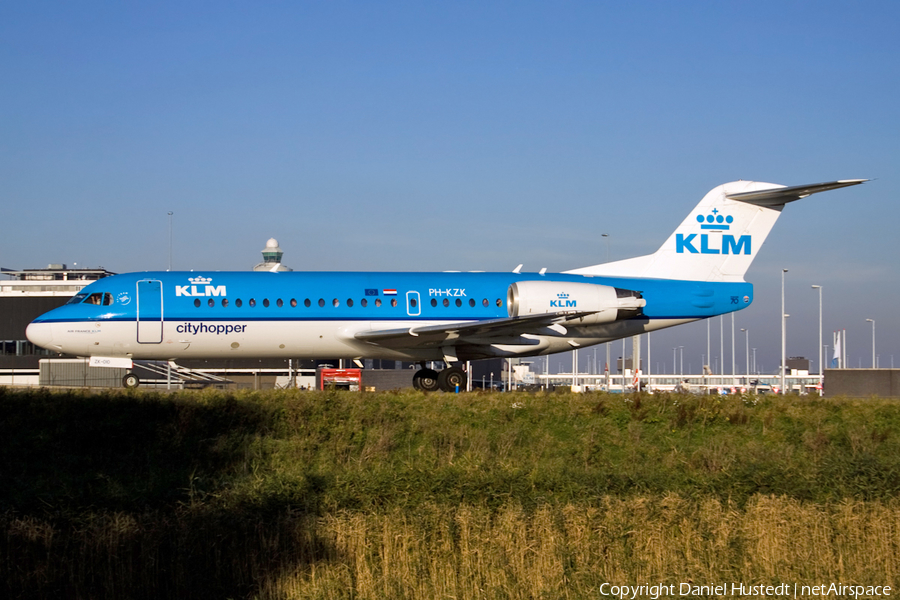KLM Cityhopper Fokker 70 (PH-KZK) | Photo 548703