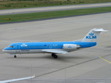 KLM Cityhopper Fokker 70 (PH-KZK) at  Cologne/Bonn, Germany