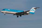 KLM Cityhopper Fokker 70 (PH-KZK) at  Amsterdam - Schiphol, Netherlands