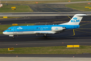 KLM Cityhopper Fokker 70 (PH-KZK) at  Dusseldorf - International, Germany