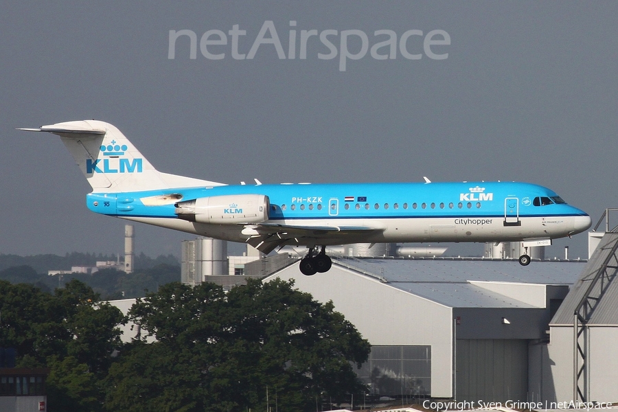 KLM Cityhopper Fokker 70 (PH-KZK) | Photo 168597