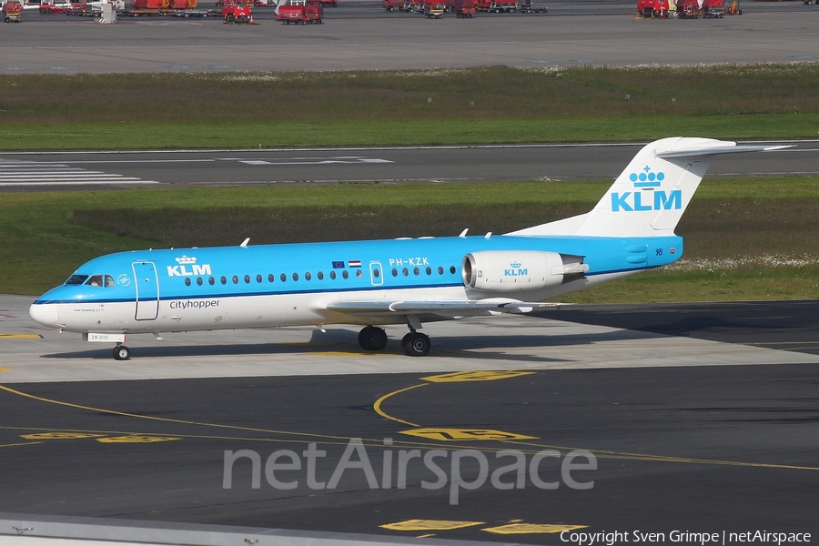 KLM Cityhopper Fokker 70 (PH-KZK) | Photo 168991