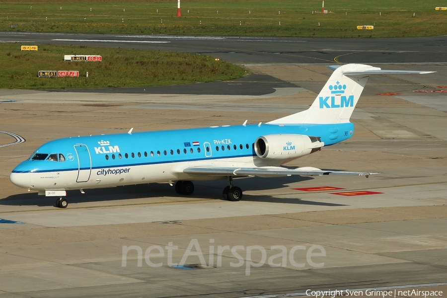 KLM Cityhopper Fokker 70 (PH-KZK) | Photo 18318
