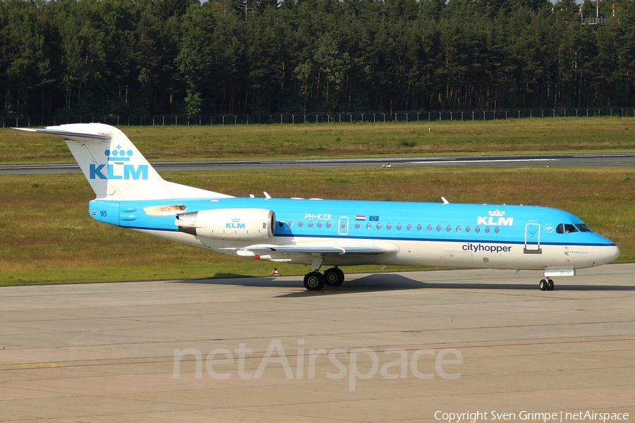 KLM Cityhopper Fokker 70 (PH-KZK) | Photo 18393
