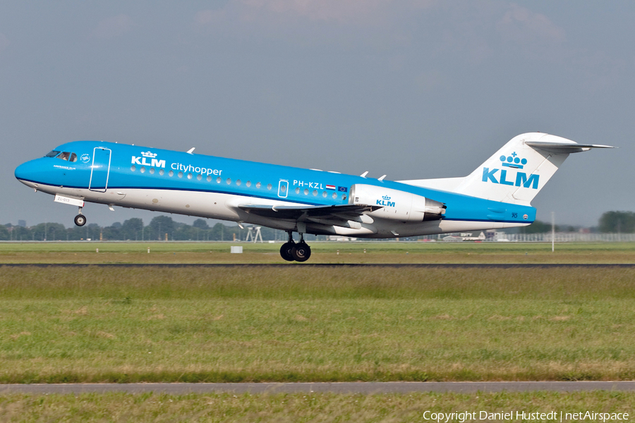 KLM Cityhopper Fokker 70 (PH-KZL) | Photo 493615