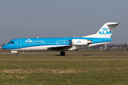 KLM Cityhopper Fokker 70 (PH-KZL) at  Amsterdam - Schiphol, Netherlands