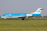 KLM Cityhopper Fokker 70 (PH-KZL) at  Amsterdam - Schiphol, Netherlands