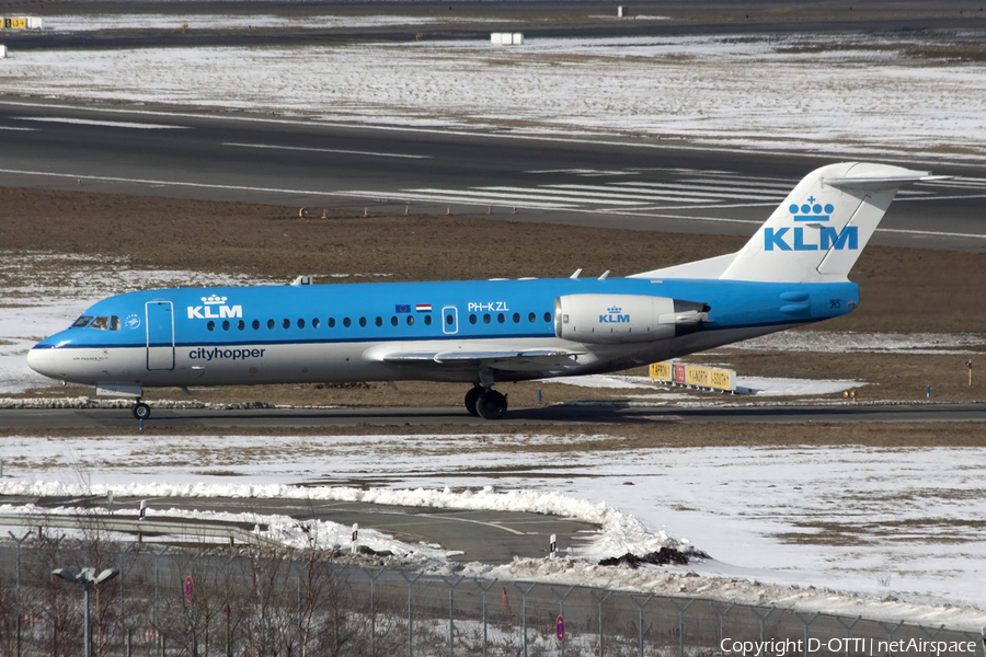 KLM Cityhopper Fokker 70 (PH-KZL) | Photo 403568