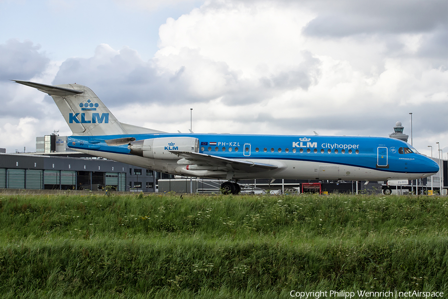 KLM Cityhopper Fokker 70 (PH-KZL) | Photo 117613