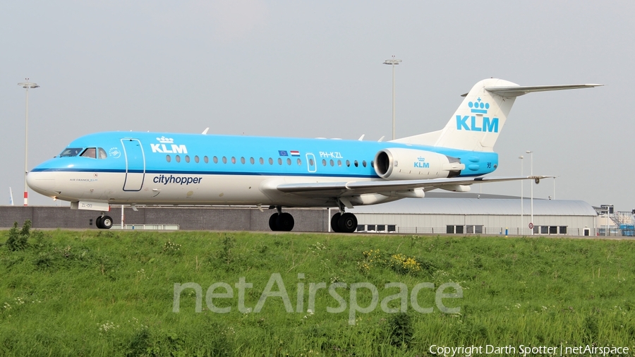 KLM Cityhopper Fokker 70 (PH-KZL) | Photo 216632