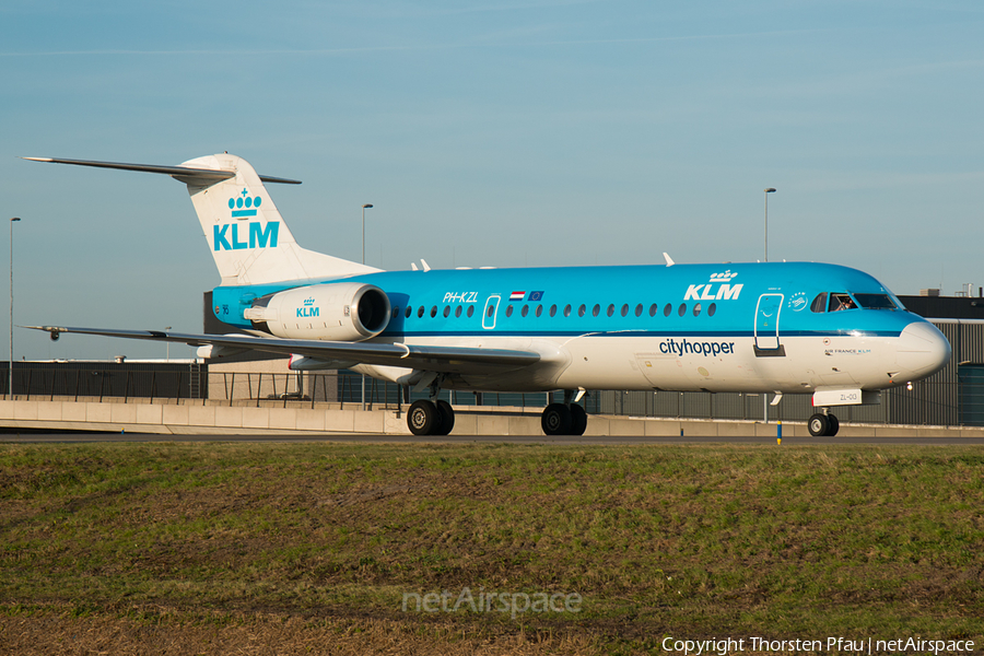 KLM Cityhopper Fokker 70 (PH-KZL) | Photo 64989