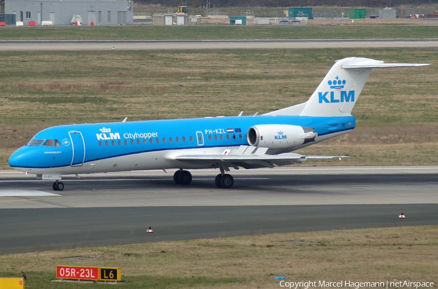 KLM Cityhopper Fokker 70 (PH-KZL) | Photo 124600
