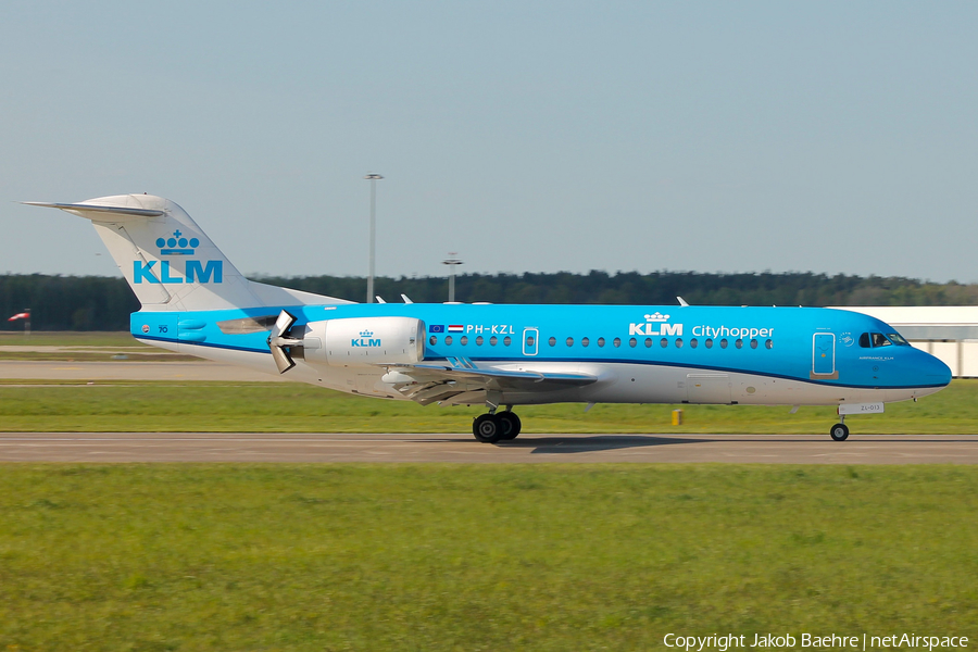 KLM Cityhopper Fokker 70 (PH-KZL) | Photo 138586
