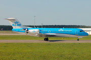 KLM Cityhopper Fokker 70 (PH-KZL) at  Hannover - Langenhagen, Germany