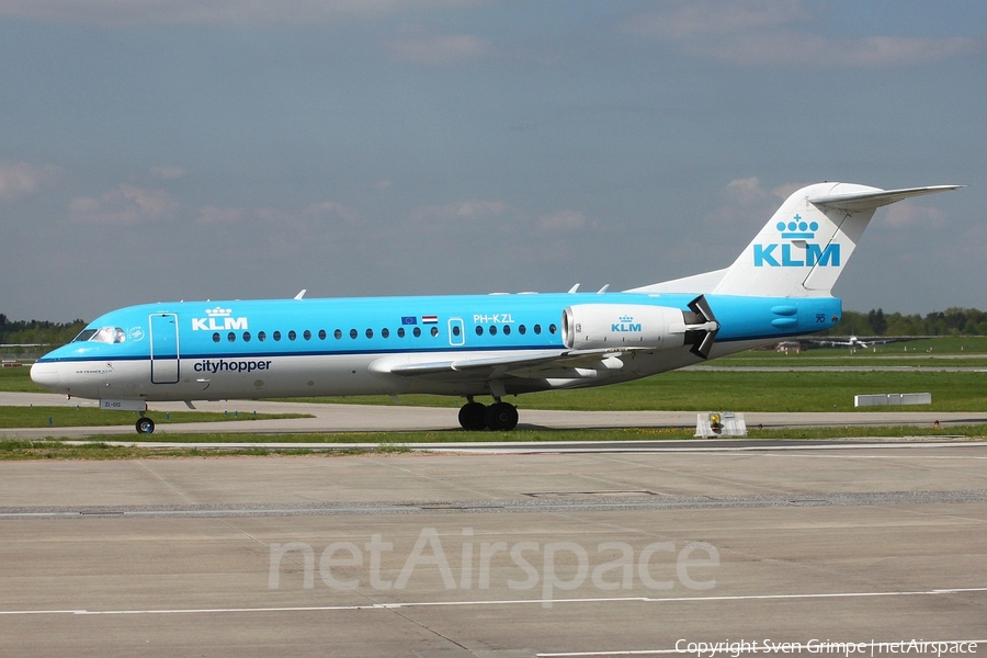 KLM Cityhopper Fokker 70 (PH-KZL) | Photo 46265