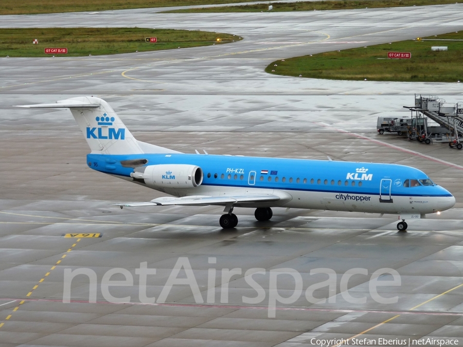 KLM Cityhopper Fokker 70 (PH-KZL) | Photo 271441