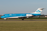 KLM Cityhopper Fokker 70 (PH-KZM) at  Amsterdam - Schiphol, Netherlands