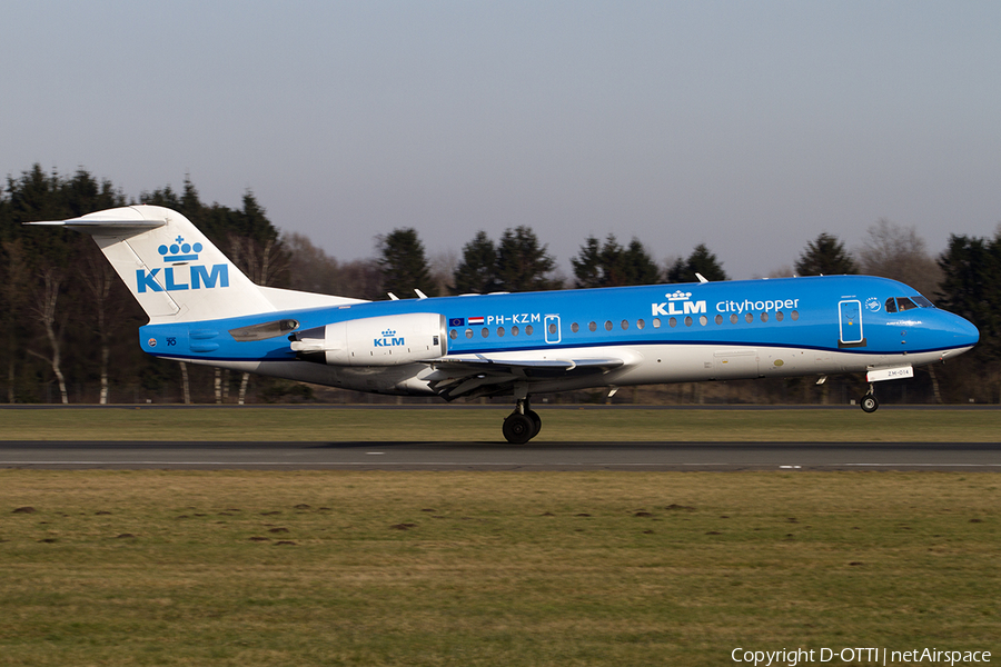 KLM Cityhopper Fokker 70 (PH-KZM) | Photo 476914