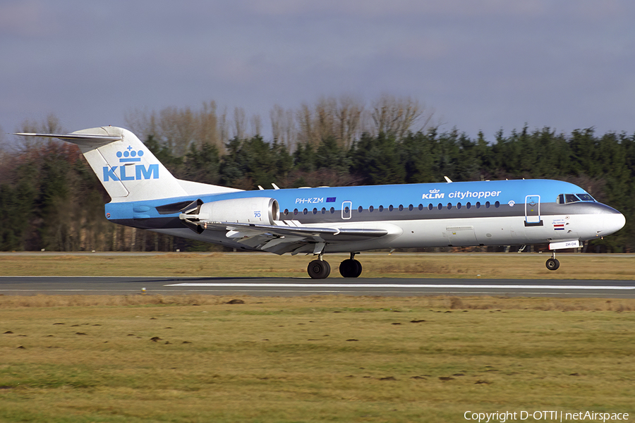 KLM Cityhopper Fokker 70 (PH-KZM) | Photo 550644