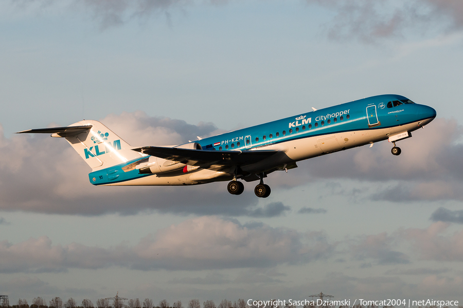 KLM Cityhopper Fokker 70 (PH-KZM) | Photo 182780