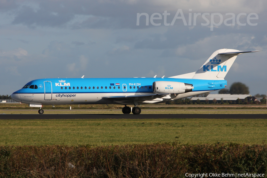 KLM Cityhopper Fokker 70 (PH-KZM) | Photo 246450
