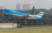 KLM Cityhopper Fokker 70 (PH-KZM) at  Dusseldorf - International, Germany