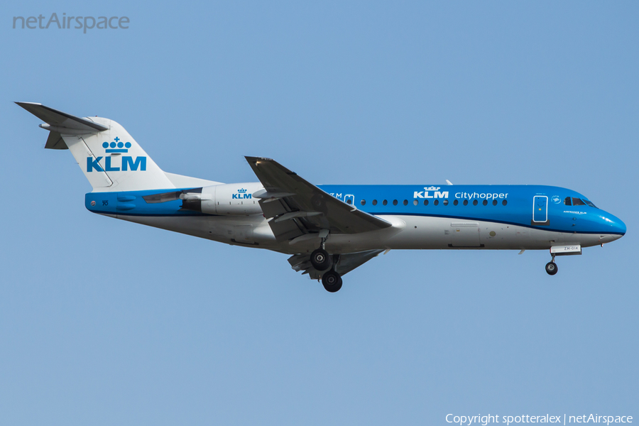 KLM Cityhopper Fokker 70 (PH-KZM) | Photo 93546