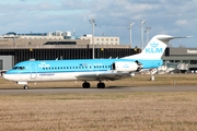 KLM Cityhopper Fokker 70 (PH-KZM) at  Hannover - Langenhagen, Germany