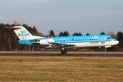 KLM Cityhopper Fokker 70 (PH-KZM) at  Hamburg - Fuhlsbuettel (Helmut Schmidt), Germany