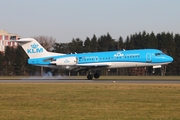 KLM Cityhopper Fokker 70 (PH-KZM) at  Hamburg - Fuhlsbuettel (Helmut Schmidt), Germany