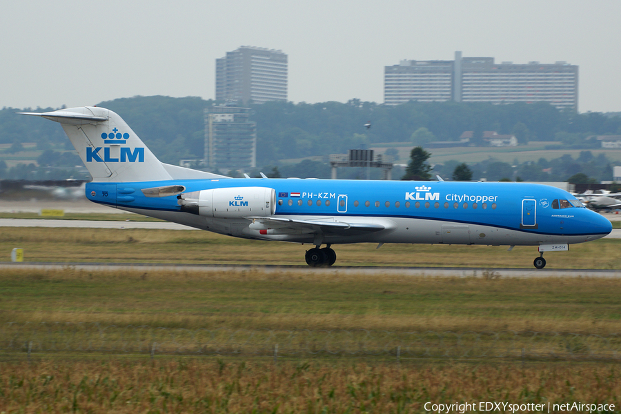 KLM Cityhopper Fokker 70 (PH-KZM) | Photo 275853
