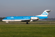 KLM Cityhopper Fokker 70 (PH-KZN) at  Amsterdam - Schiphol, Netherlands