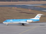 KLM Cityhopper Fokker 70 (PH-KZN) at  Cologne/Bonn, Germany