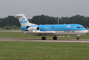 KLM Cityhopper Fokker 70 (PH-KZN) at  Hannover - Langenhagen, Germany