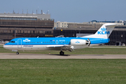 KLM Cityhopper Fokker 70 (PH-KZN) at  Hannover - Langenhagen, Germany