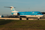 KLM Cityhopper Fokker 70 (PH-KZN) at  Amsterdam - Schiphol, Netherlands