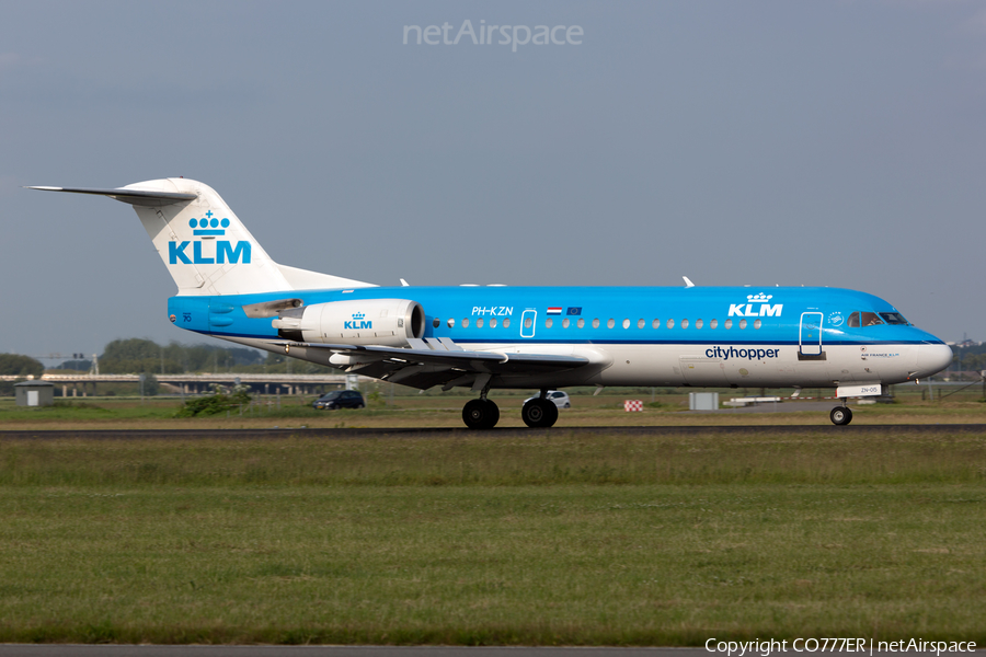 KLM Cityhopper Fokker 70 (PH-KZN) | Photo 78393