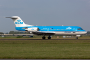 KLM Cityhopper Fokker 70 (PH-KZN) at  Amsterdam - Schiphol, Netherlands