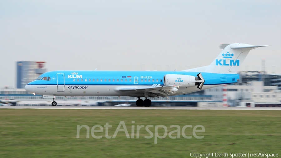 KLM Cityhopper Fokker 70 (PH-KZN) | Photo 208771