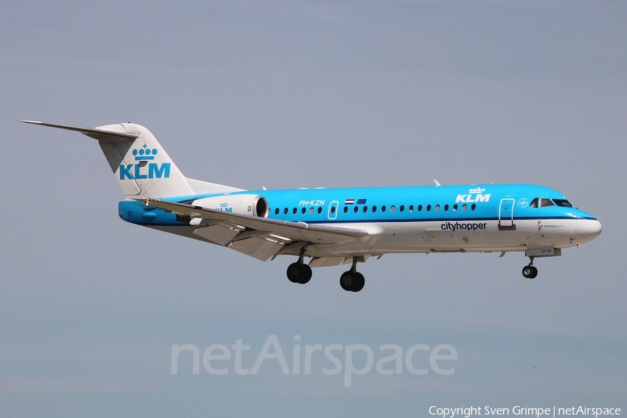 KLM Cityhopper Fokker 70 (PH-KZN) | Photo 29598