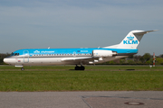 KLM Cityhopper Fokker 70 (PH-KZN) at  Hamburg - Fuhlsbuettel (Helmut Schmidt), Germany