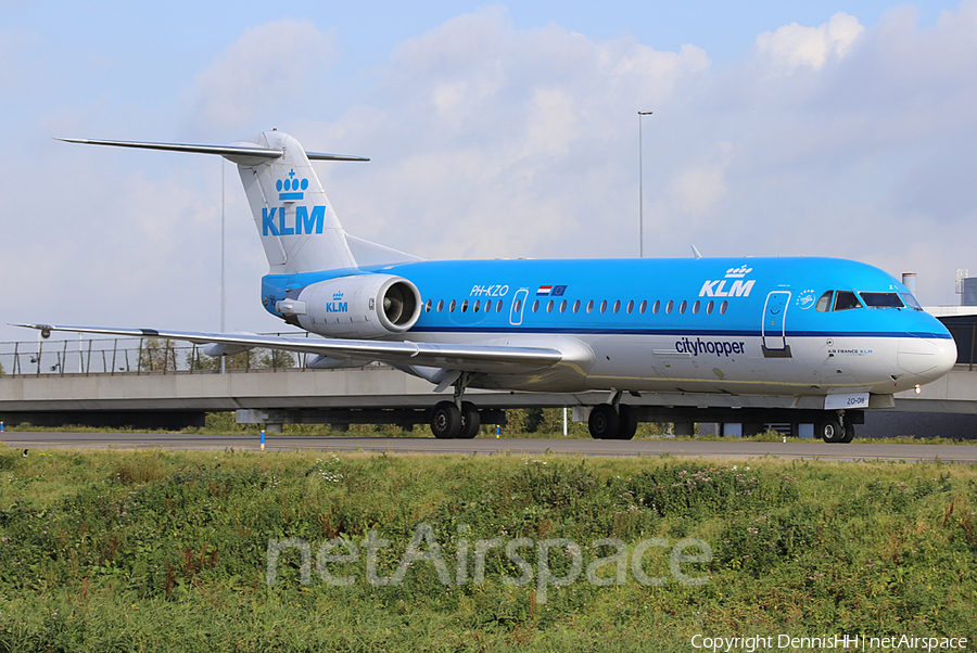 KLM Cityhopper Fokker 70 (PH-KZO) | Photo 387290