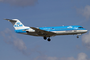 KLM Cityhopper Fokker 70 (PH-KZO) at  Amsterdam - Schiphol, Netherlands