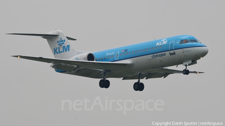 KLM Cityhopper Fokker 70 (PH-KZO) | Photo 216636