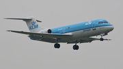 KLM Cityhopper Fokker 70 (PH-KZO) at  Amsterdam - Schiphol, Netherlands