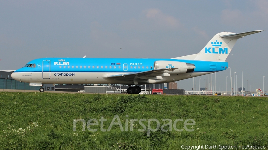 KLM Cityhopper Fokker 70 (PH-KZO) | Photo 216640