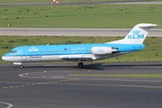 KLM Cityhopper Fokker 70 (PH-KZO) at  Dusseldorf - International, Germany